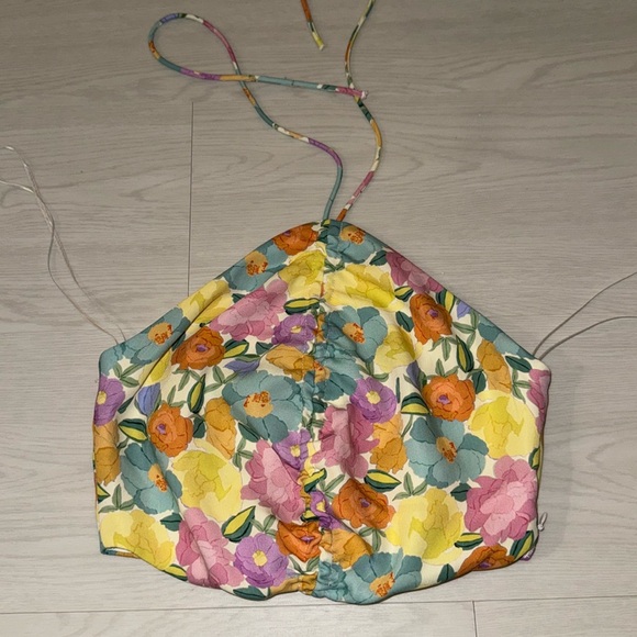 Zara Floral Top - Picture 1 of 4